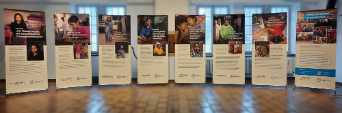X-Banner Ausstellung Bangladesch X-Banner Ausstellung Bangladesch