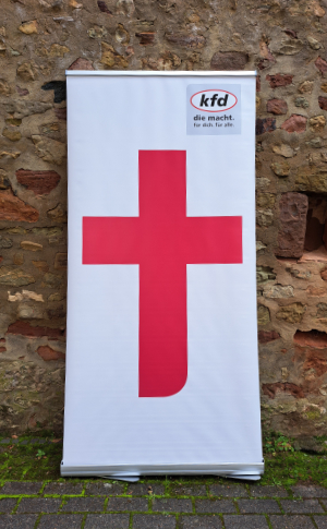 Roll-up Purpurkreuz