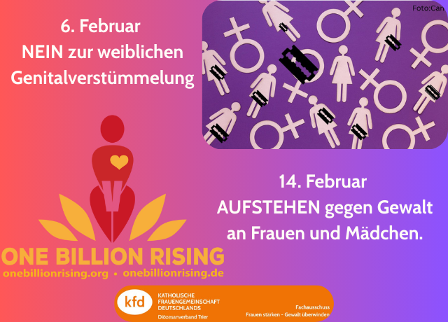 Logos der Gedenktage am 6. und den 14. Februar