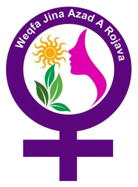 Logo kfd-Spendenprojekt in Nordsyrien - Rojava