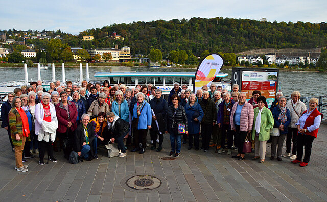Begegnungstag, Schifffstour Rhein 2022