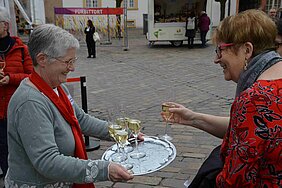 Sektempfang Frauentag