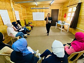 Frauen im Gharsah Zentrum, Libanon