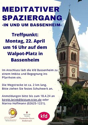 kfd-Dekanat Andernach-Bassenheim meditativer Spaziergang