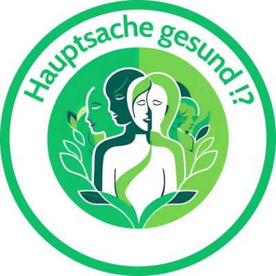 Hauptsache GESUND!? - Logo der kfd DV Trier (KI generiert)
