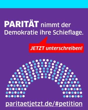 Plakat der Kampagne