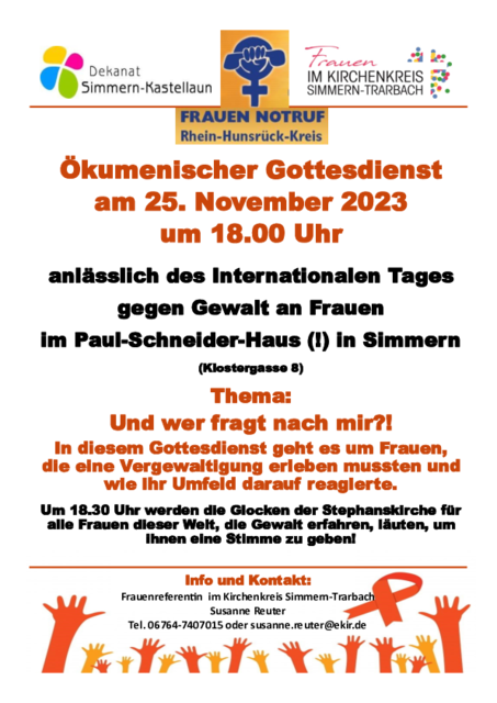 kfd-Dekanat Simmern-Kastellaun ökumen. Gottesdienst