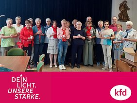 Die kfd-Verantwortlichen aus drei Ortsgruppen und dem DV Trier. Die kfd-Verantwortlichen aus drei Ortsgruppen und dem DV Trier.