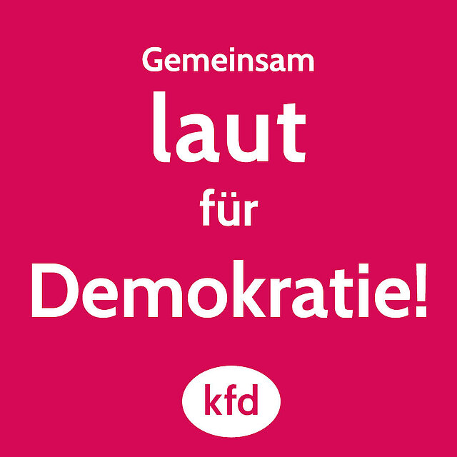 Laut für Demokratie