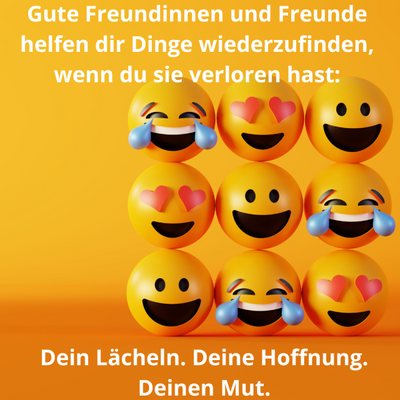 Freunschaft ist ein Segen. Freunschaft ist ein Segen.
