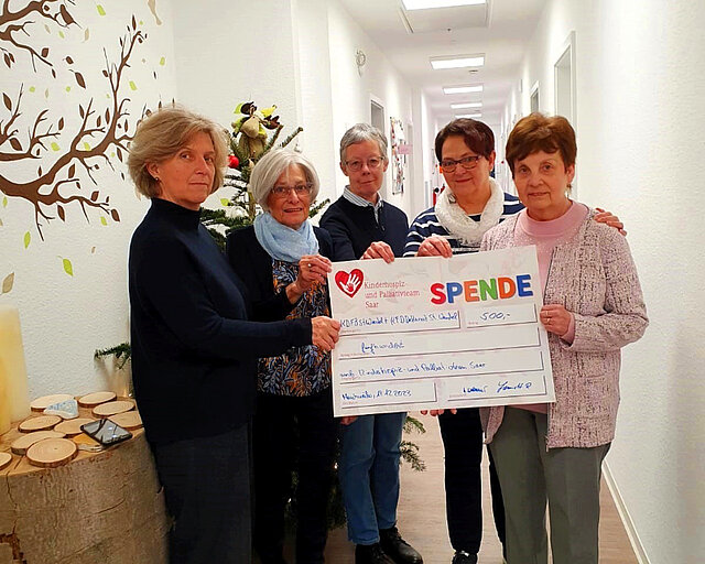 kfd-Dekanat St. Wendel Spendenübergabe