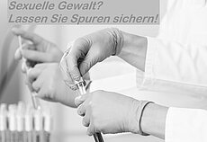 Spuren sichern ist wichtig!