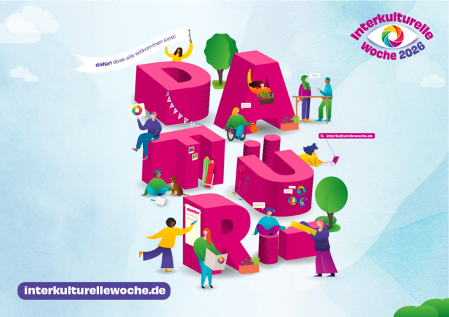 Plakat "Interkultruellen Wochen 2026"